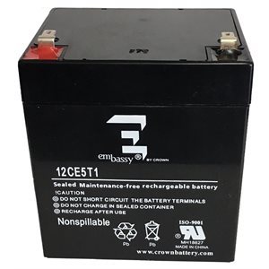 Batterie 12v 5a / h