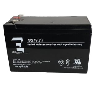 12v 7 a / h battery