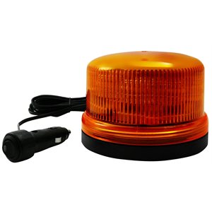 LED Warning light amber magnet mount
