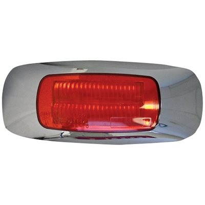 LED marker lamp 3.5"x1.5" Red
