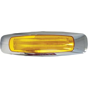 LED 5.75" x 1.5" amber marker lamp