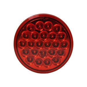 4" Red STT lamp, 24-LED