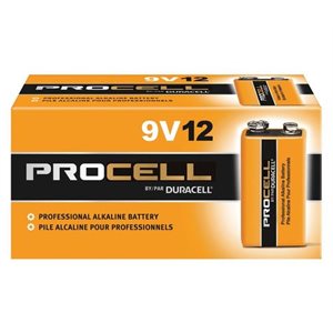 PROCELL battery 9 volts - 12