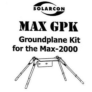MAX 2000 ground plane kit